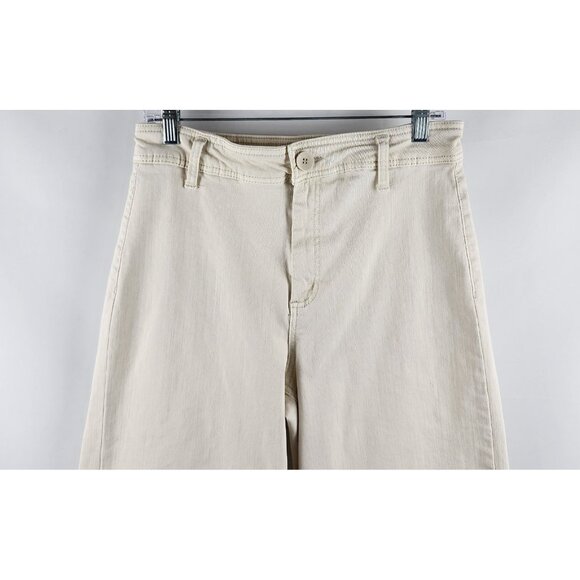 Oat New York Cream Wide Leg Jeans - Picture 2 of 9